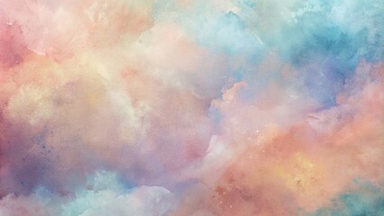 Fototapeta premium Background with blurred pastel colors. Pastel gradient. Watercolor blur: soft blurred background in watercolor style. Abstract pastel colors.