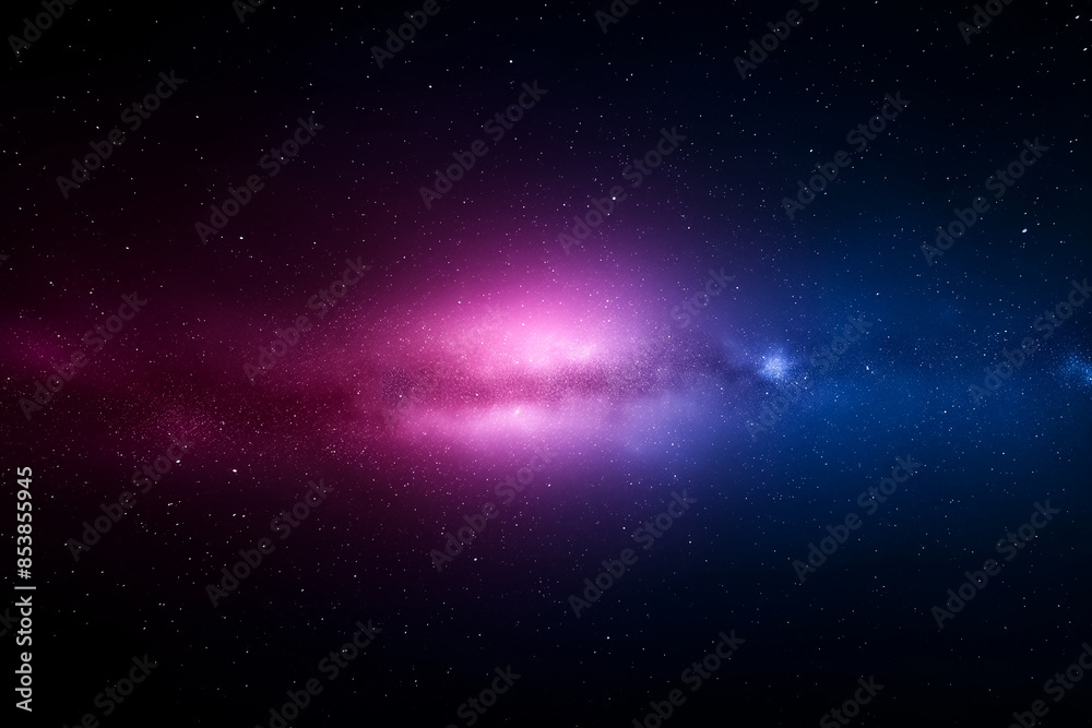 Wall mural stunning nebula display in night sky time-lapse, background with empty space for text
