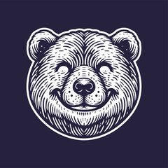 bear vector, bear silhouette