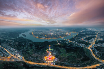 Langzhong Ancient City, Nanchong City, Sichuan Province