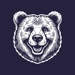 bear vector, bear silhouette