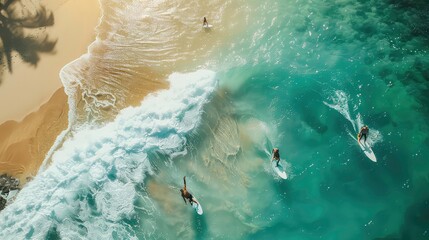 a professional surfer rides a wave during a surfing competition as it curls around him