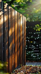  modern fence,  green plant 