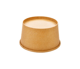 Paper food container transparent png