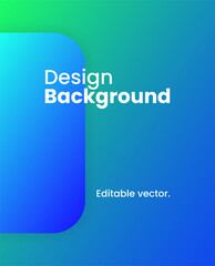 Simple colorful gradient background. Social media template vector illustration.