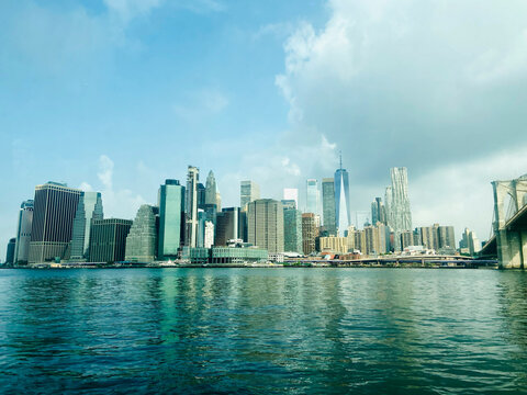 View of Manhattan skyline