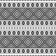 Ancient echoes Aztec geometric patterns black and white for modern design