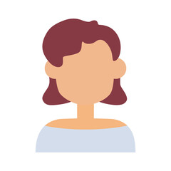 Flat illustration. Avatar, user profile, person icon, profile picture. Suitable for social media profiles, icons, screensavers and as a template..