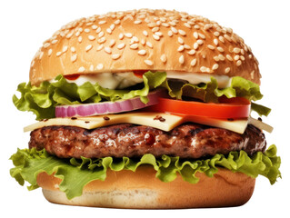 PNG Food hamburger vegetable condiment.