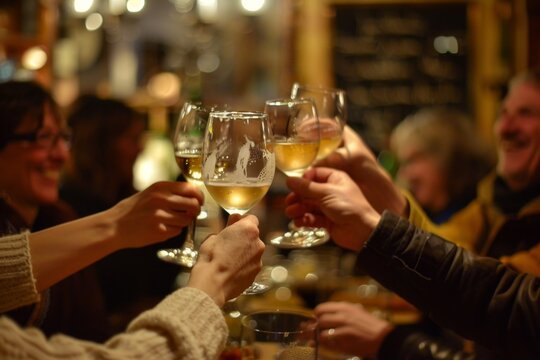 Trinquer entre amis 
