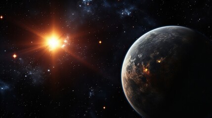 Obraz premium planet in space