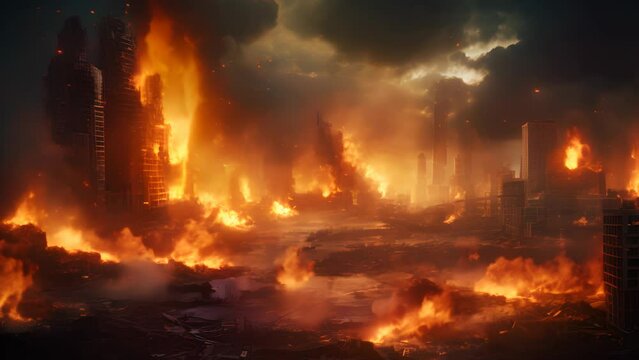 Desolation and Destruction: Apocalypse Scene