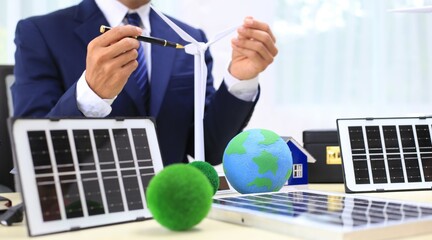 Creative ideas for sustainable eco-electricity business