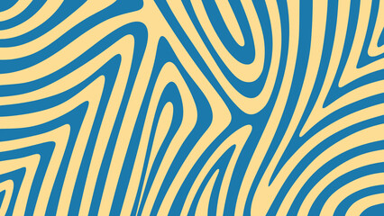 yellow blue abstract background with wave pattern