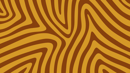 brown abstract background template with waves pattern
