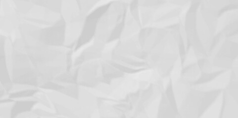 Fototapeta premium White fabric background. white crumpled paper background texture pattern overlay. wrinkled high resolution arts craft and Seamless white crumpled paper crinkle crushed background.