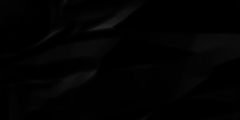 Black crumpled paper background texture pattern overlay. wrinkled high resolution arts craft and Seamless black crumpled paper.	
