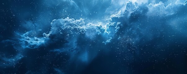 Obraz premium Dark blue background