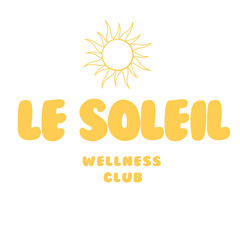Le Soleil Sun Bubble wellness Club Graphic Tee Slogan vector Fashion t-shirt Trending emblem crest logo Apparel Badge Cute Tshirt  artwork typography tote
