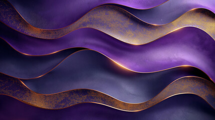 Obraz premium 紫と金のゴージャスな背景