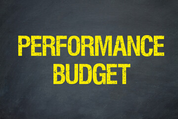 Performance Budget	