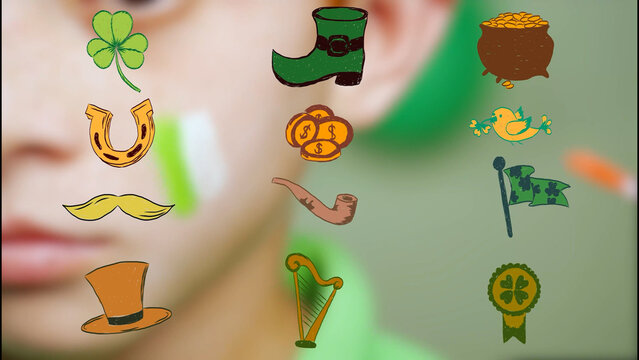 St Patricks Day Elements