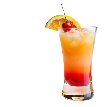 recommend clip art: Colorful Cocktail Sex On The Beach Isolated on White Transparent Background, PNG Element