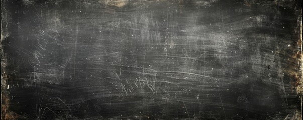 Fototapeta premium A blackboard texture with chalk of vintage