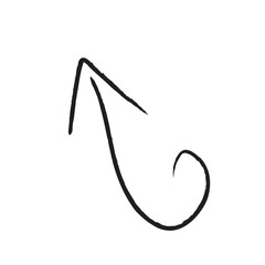 black arrow icon transparent png or isolated on white background. flat style. arrow icon for your web site design, logo, app, UI design.