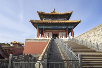 East side of Shenwu Gate in the Forbidden City, Beijing