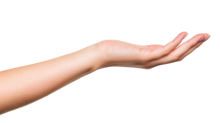 hands,cutout on transparent backgrounds.