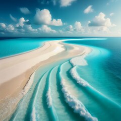 Obraz premium beach with sky