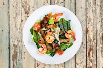 Vegan Bowl fresh salad with Vegetables