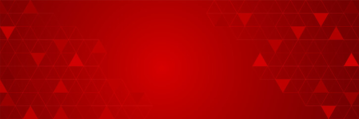 Abstract red geometric vector background