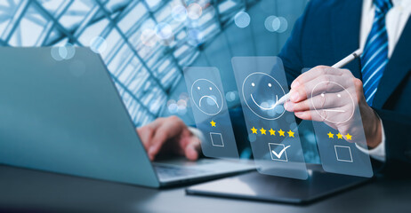 Consumers evaluate their service experience with online applications, examine idea behind satisfaction feedback surveys, evaluate caliber of services rendered; all of factors go into ranking company.