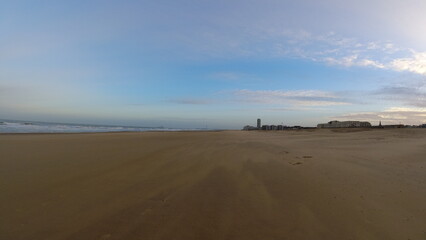 Belgium in January - windy weather