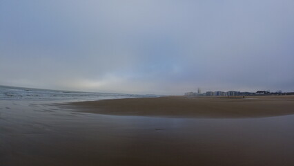 Belgium in January - windy weather