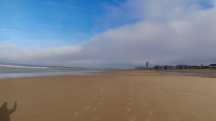 Belgium in January - windy weather