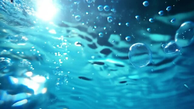 Abstract background with water drops