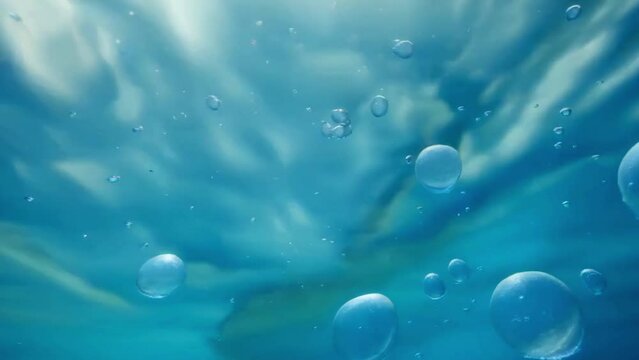 Abstract background with water drops