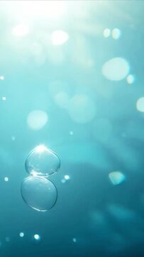Abstract background with water drops
