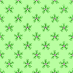 seamless pattern with flowers