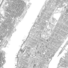 Obraz premium 3D illustration of city and urban in New York USA