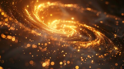 Golden Spiral of Light