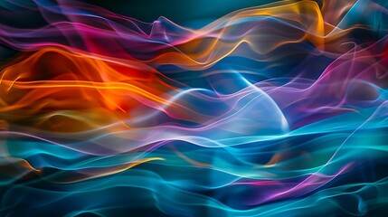 Fototapeta premium Abstract Swirling Colors