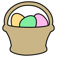Easter Egg Basket