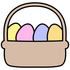Easter Egg Basket