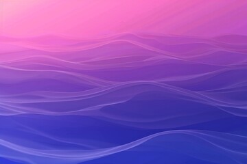 Abstract background with waves of purple and blue gradient from light to dark