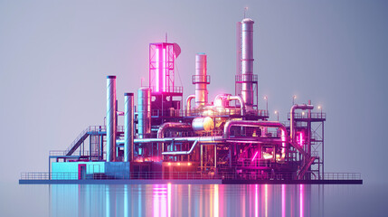 Obraz premium graphic resource for factory and industrial