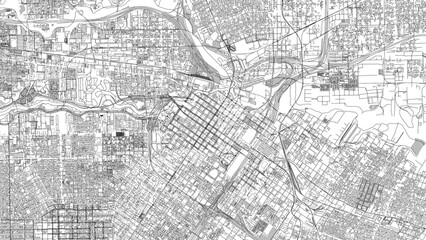 Obraz premium 3D illustration of city and urban in Houston USA